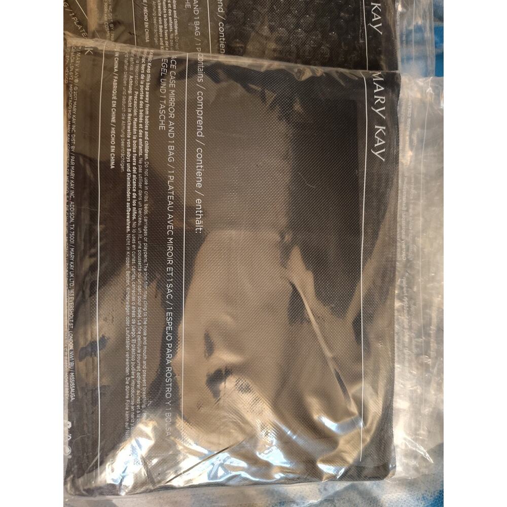 Mary Kay Face Case Mirror And Bag Lot Of 5